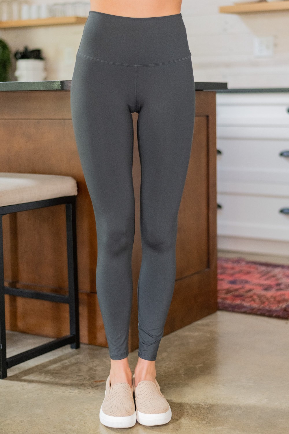 Feel The Energy Graphite Gray Leggings